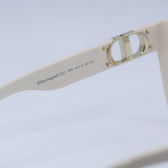 🕶️ New Dior 30MONTAIGNEO S1I 9500 Eyeglasses - Shiny White Frame - Picture 6 of 10